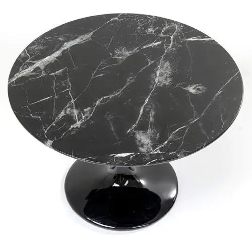 Mesa solo marble negra