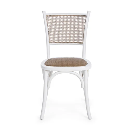 Silla vintage Carrel blanca