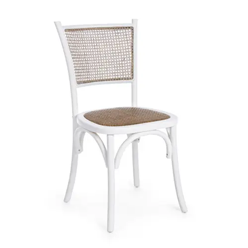 Silla vintage Carrel blanca
