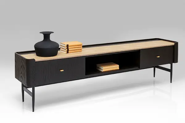 Mueble de tv moderno roble Milano