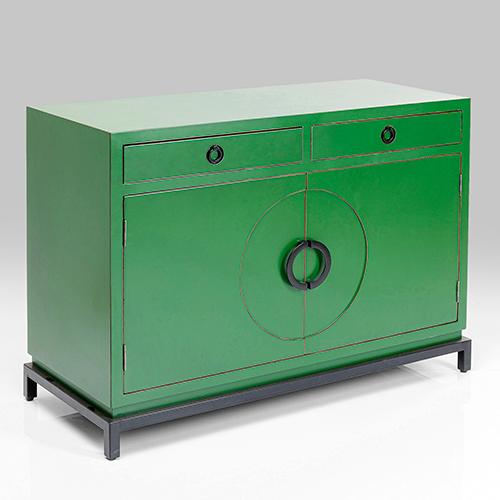 Aparador Disk Asia verde