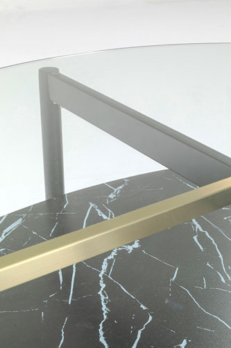 Mesa de centro oval Noblesse