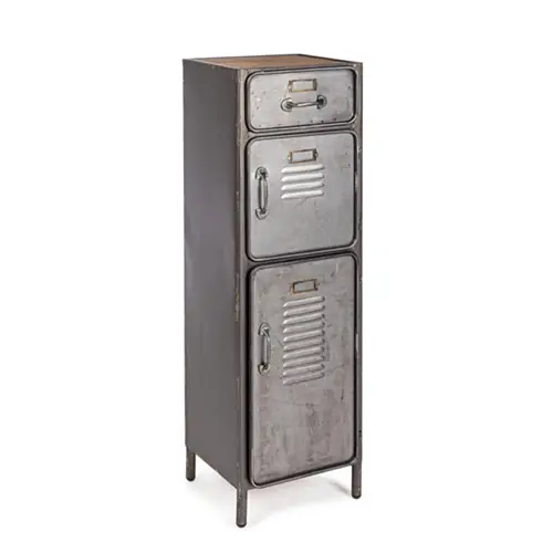 Mueble auxiliar industrial 2 puertas 1 cajón Store