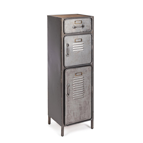 Mueble auxiliar industrial 2 puertas 1 cajón Store