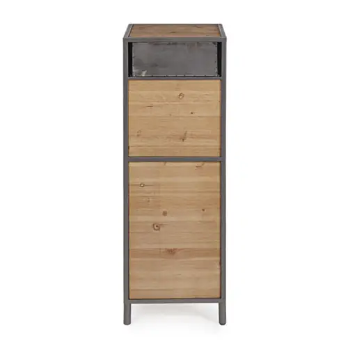 Mueble auxiliar industrial 2 puertas 1 cajón Store