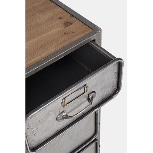 Mueble auxiliar industrial 2 puertas 1 cajón Store