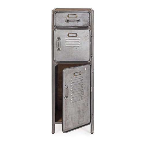 Mueble auxiliar industrial 2 puertas 1 cajón Store