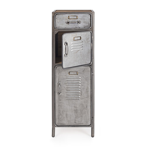 Mueble auxiliar industrial 2 puertas 1 cajón Store