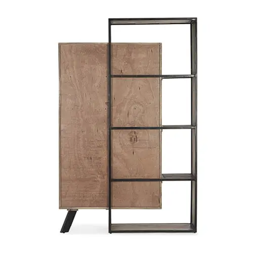 Mueble auxiliar industrial 2 puertas 2 cajones Manchester