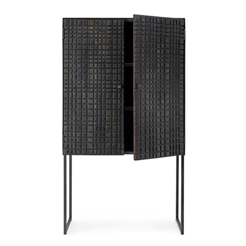 Mueble auxiliar industrial 2 puertas Dorset