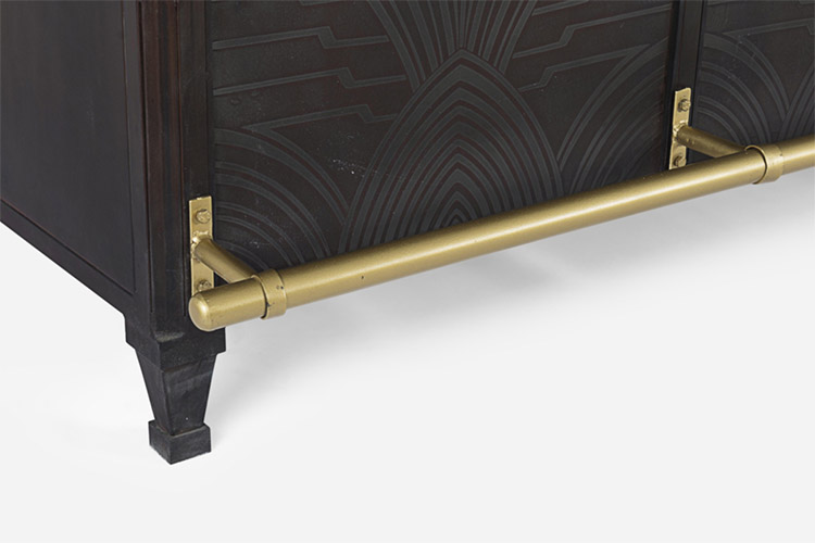 Mueble bar industrial 1 puerta 1 cajón Lanford