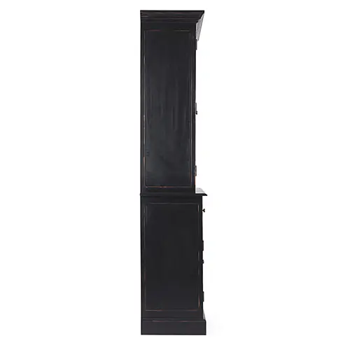 Vitrina vintage 4 puertas 4 cajones