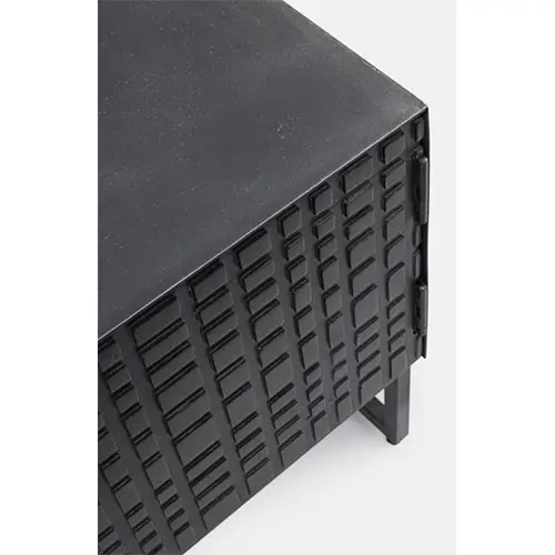 Mueble TV industrial 2 puertas Dorset