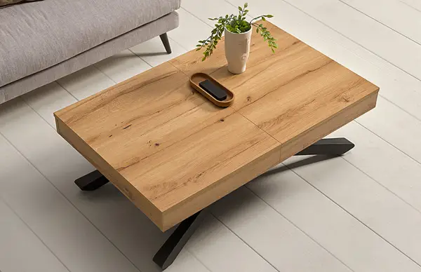 Mesa de centro convertible en comedor extensible Long way