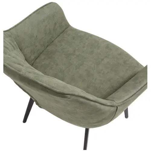 Sillón verde oscuro vintage Minya