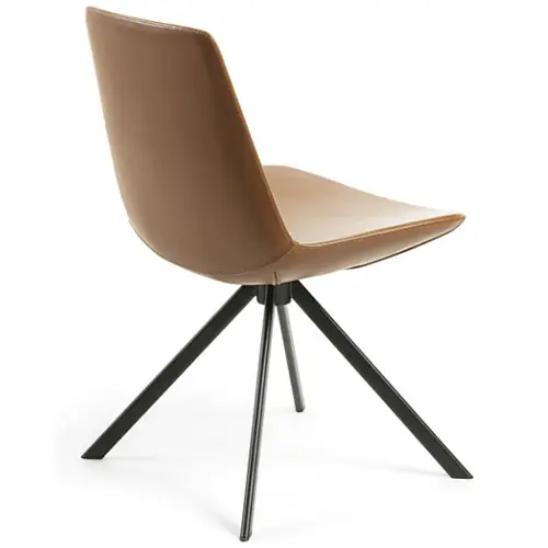 Silla marrón vintage Saz