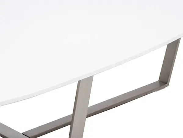 Mesa de centro ovalada de diseño Shot