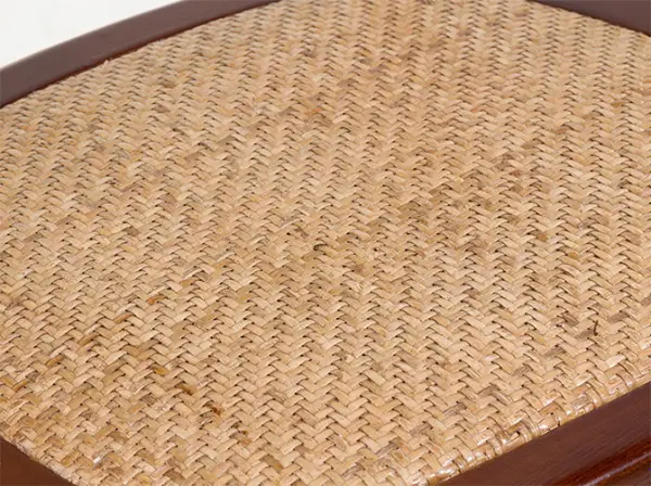 Silla vintage rejilla redonda