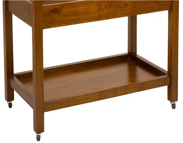 Mueble bar colonial con ruedas Rejecta