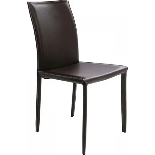 Silla de diseño marrón Milano