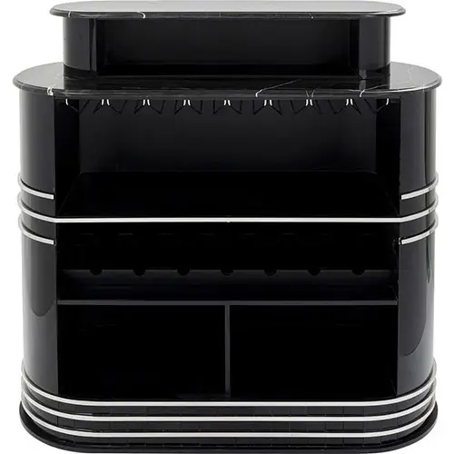 Mueble bar vintage con botellero High Fidelity
