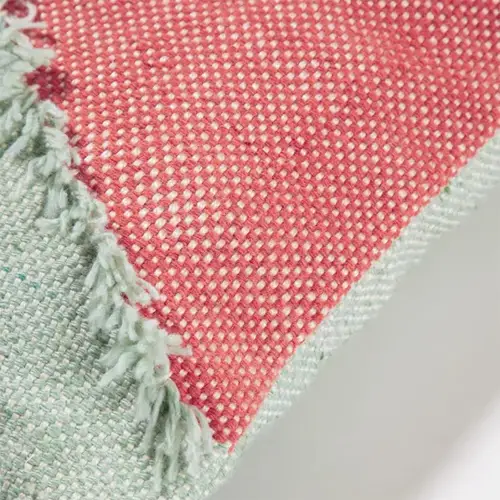 Funda de cojín verde Dalia