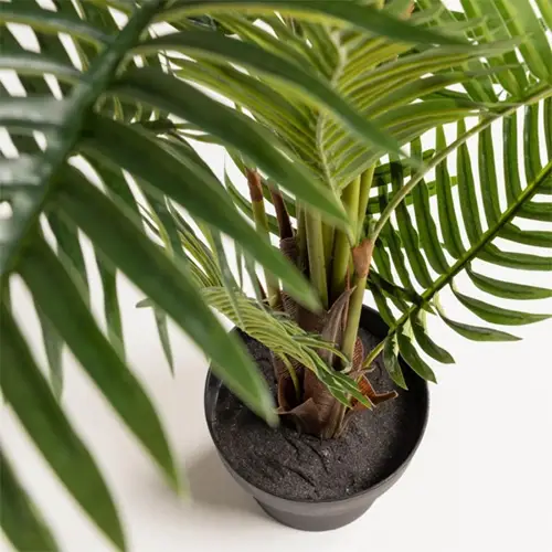Palmera de bambú artificial