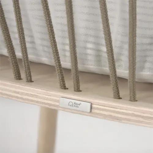 Moisés de madera maciza fresno Leola