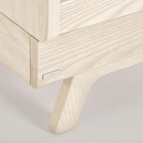 Cuna evolutiva de madera maciza fresno Maralis