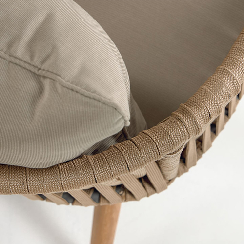 Sillón cuerda beige Hemilce