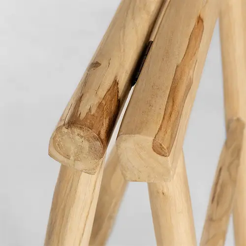 Toallero madera maciza de teca Marge