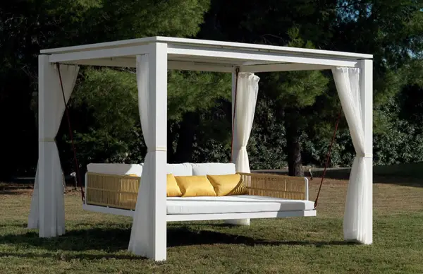 Cama columpio de jardín Narea