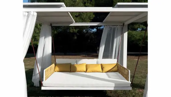 Cama columpio de jardín Narea