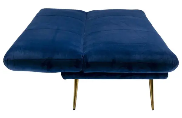 Sofá tapizado cama Soda azul