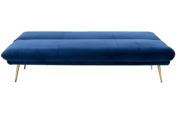Sofá tapizado cama Soda azul