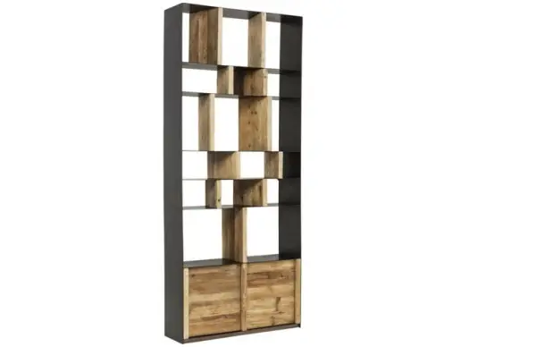 Estantería Storm madera 2 puertas