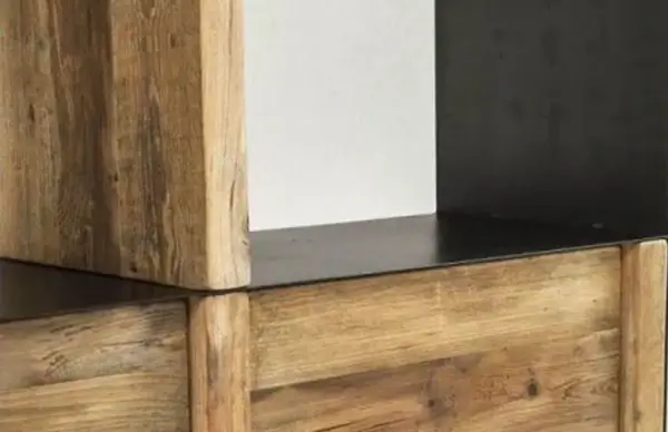 Estantería Storm madera 2 puertas