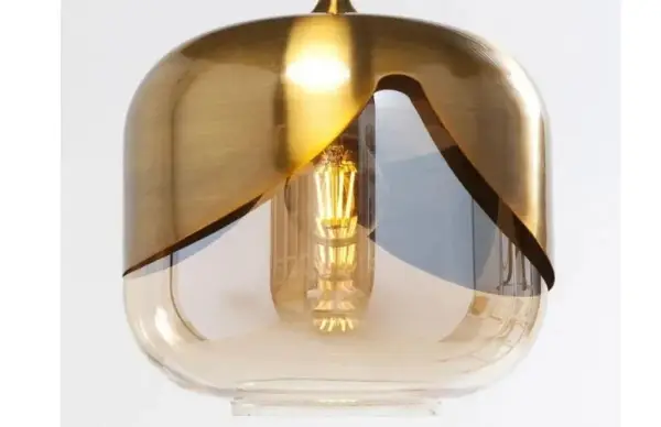 Lámpara Goblet Gold acero