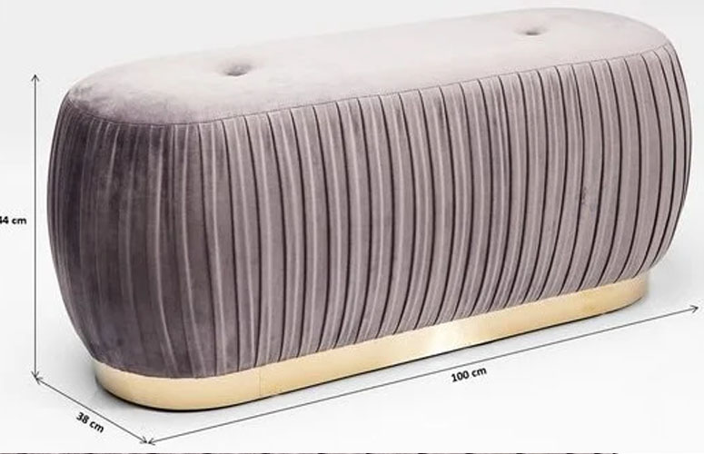 Banqueta Pigalle 100cm
