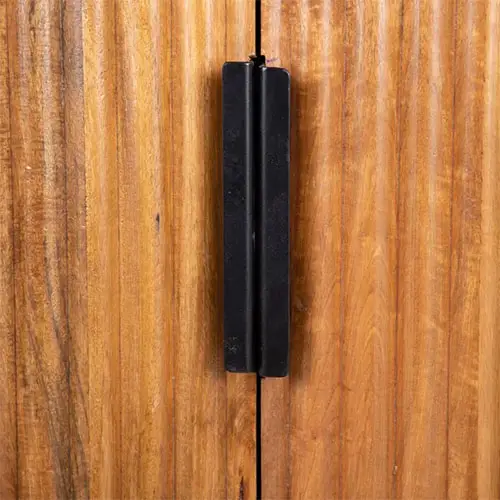 Aparador etnico de madera oscura