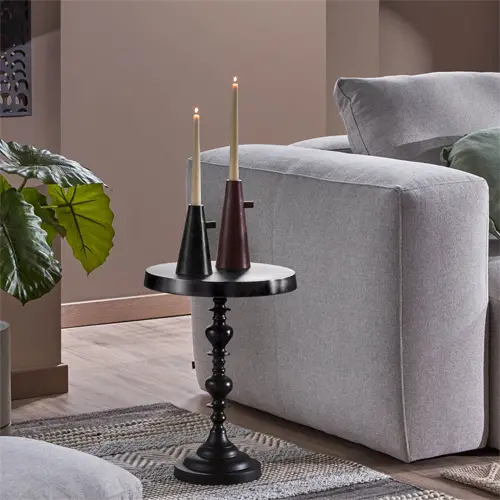 Candelabro negro Philana
