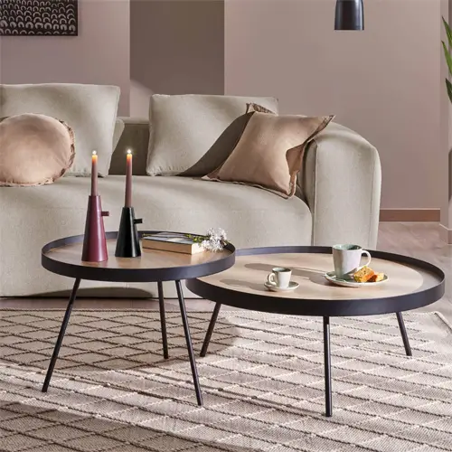 Candelabro negro Philana