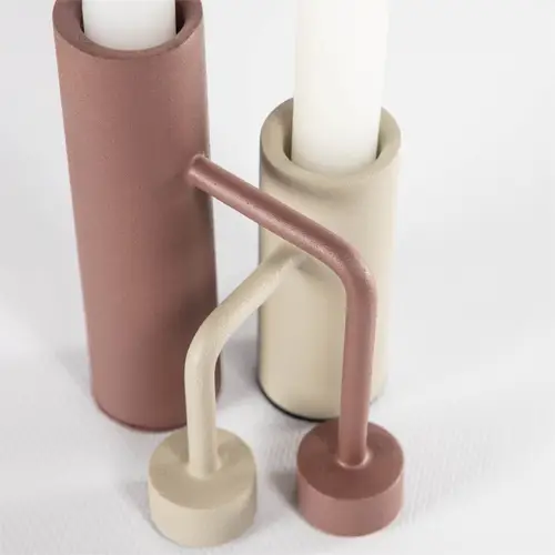 Set de 2 candelabros Shania