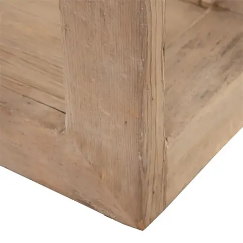 Estanteria de tres baldas de madera de pino natural