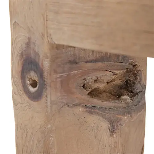 Estanteria de tres baldas de madera de pino natural