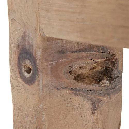Estanteria de tres baldas de madera de pino natural