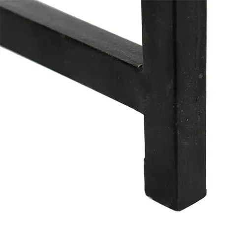 Mueble auxiliar de madera de mango natural
