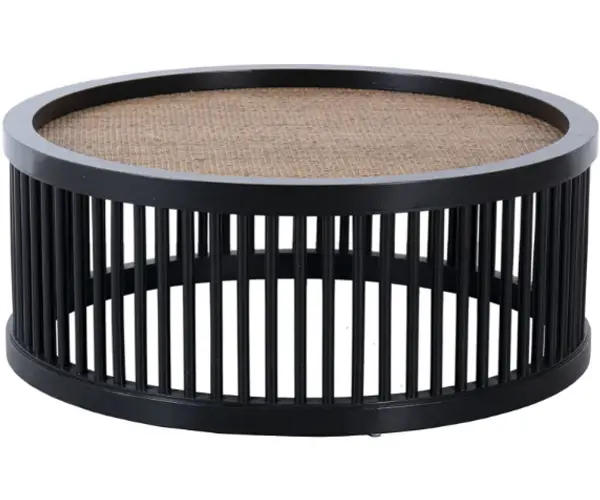 Mesa centro HOFN madera negro