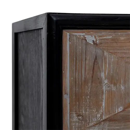 mueble tv vintage de madera de pino