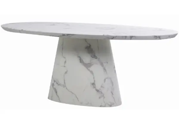 Mesa comedor Semersooq blanco